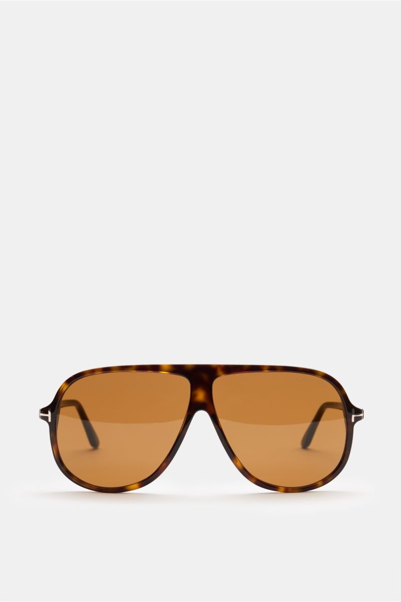 Sunglasses 'Spencer' dark brown patterned/brown