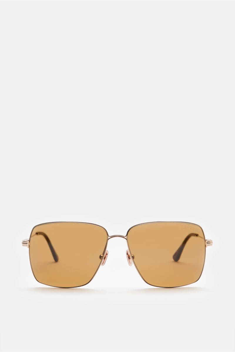 Sunglasses 'Pierre' gold/light brown