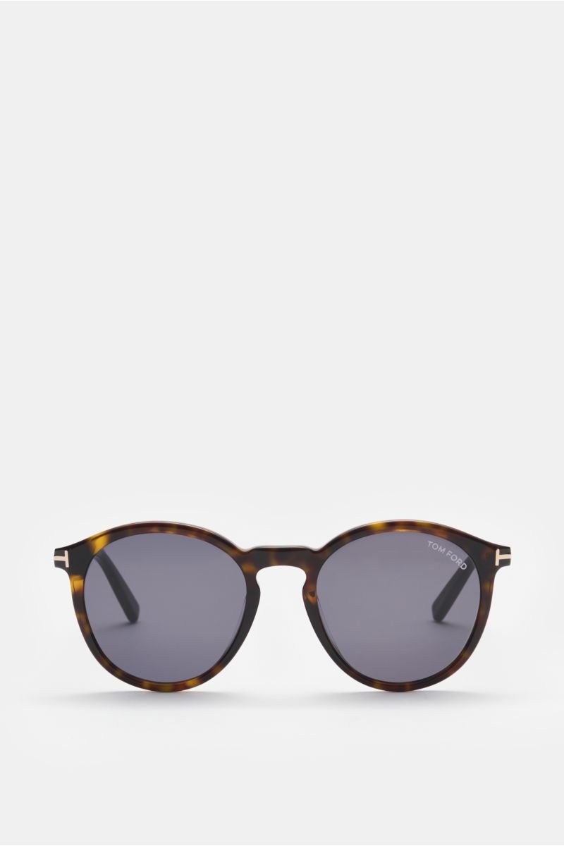 Sonnenbrille 'Elton' dunkelbraun gemustert/grau