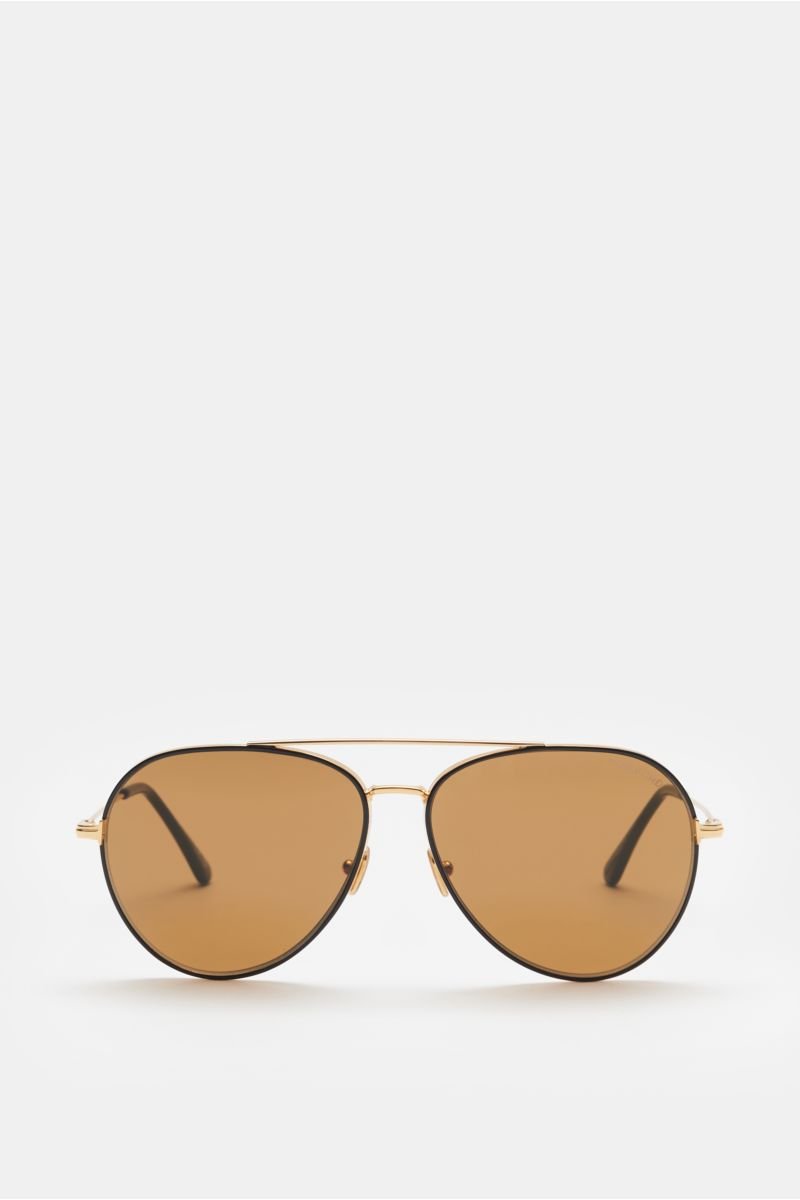 Sunglasses 'Dashel-02' gold/brown