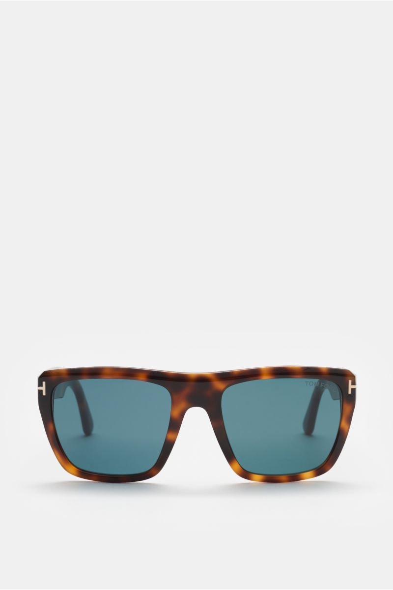 Sunglasses 'Alberto' brown patterned/blue