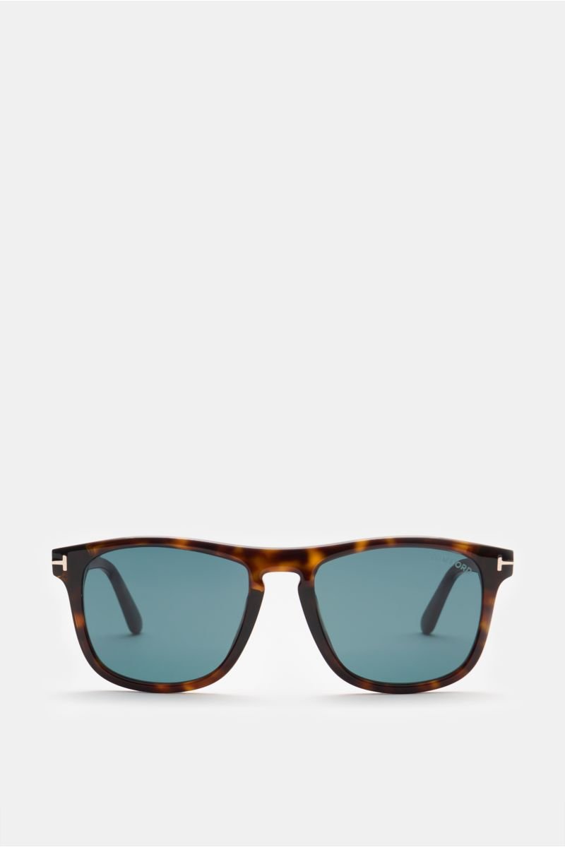 Sunglasses 'Gerard' dark brown patterned/blue