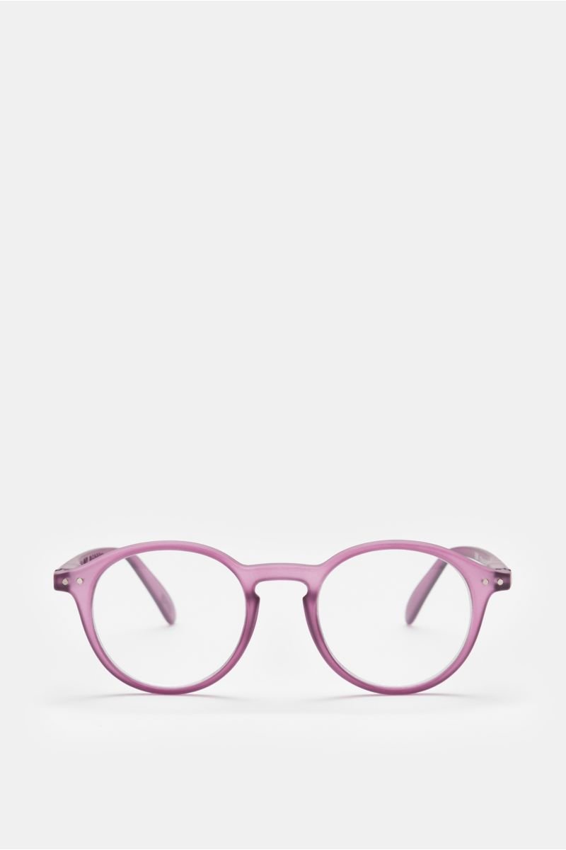Reading glasses '#D' purple