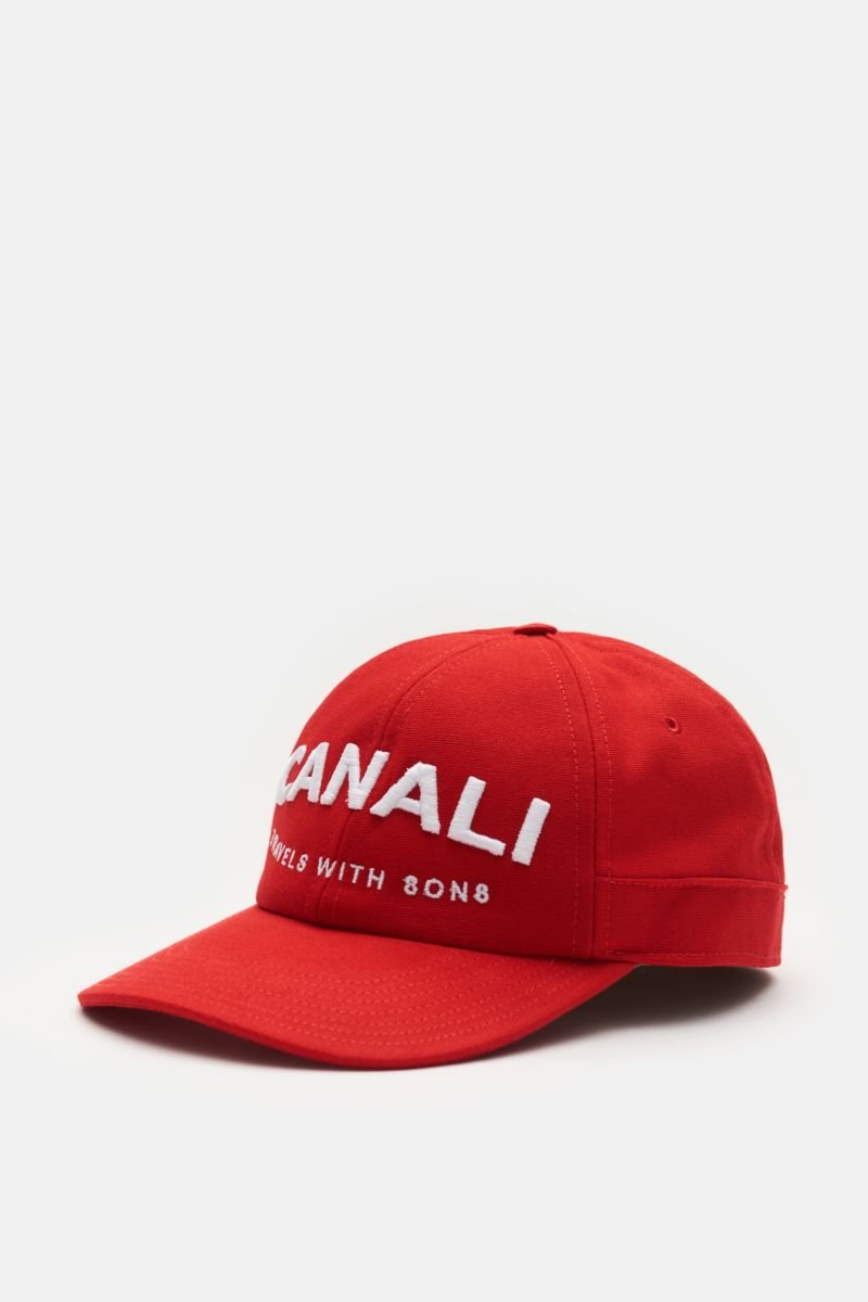 Baseball-Cap rot/weiß