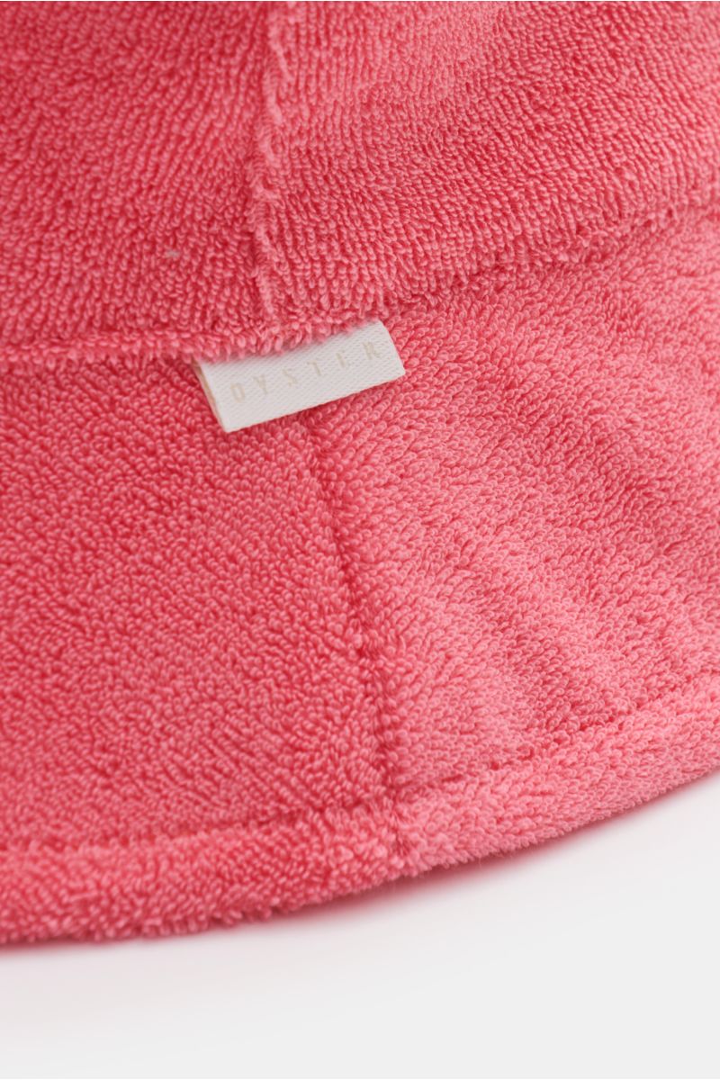 04651/ A trip in a bag Frottee Bucket Hat 'Terry Hat' koralle
