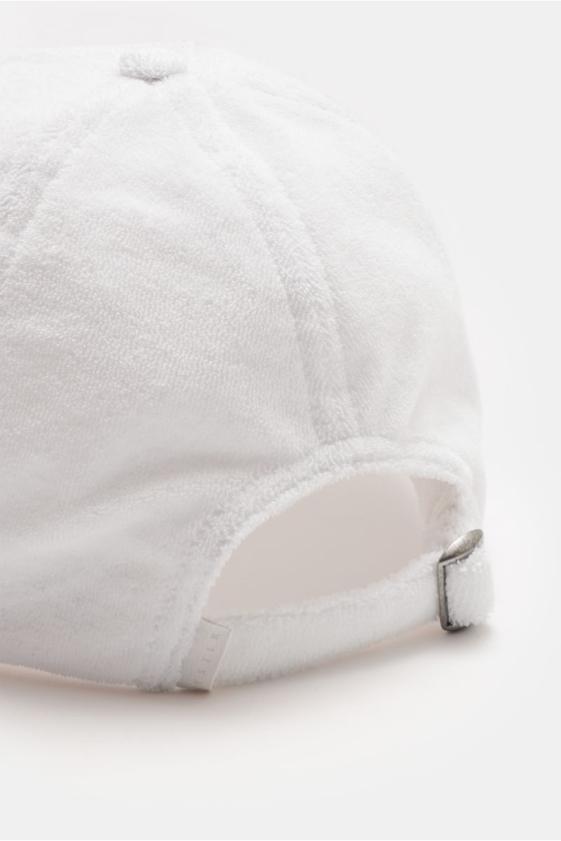 04651/ A trip in a bag Frottee-Cap 'Oyster' weiß