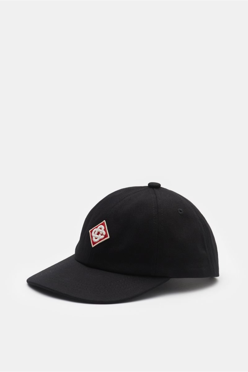 Baseball-Cap 'Diamond Logo Patch' schwarz