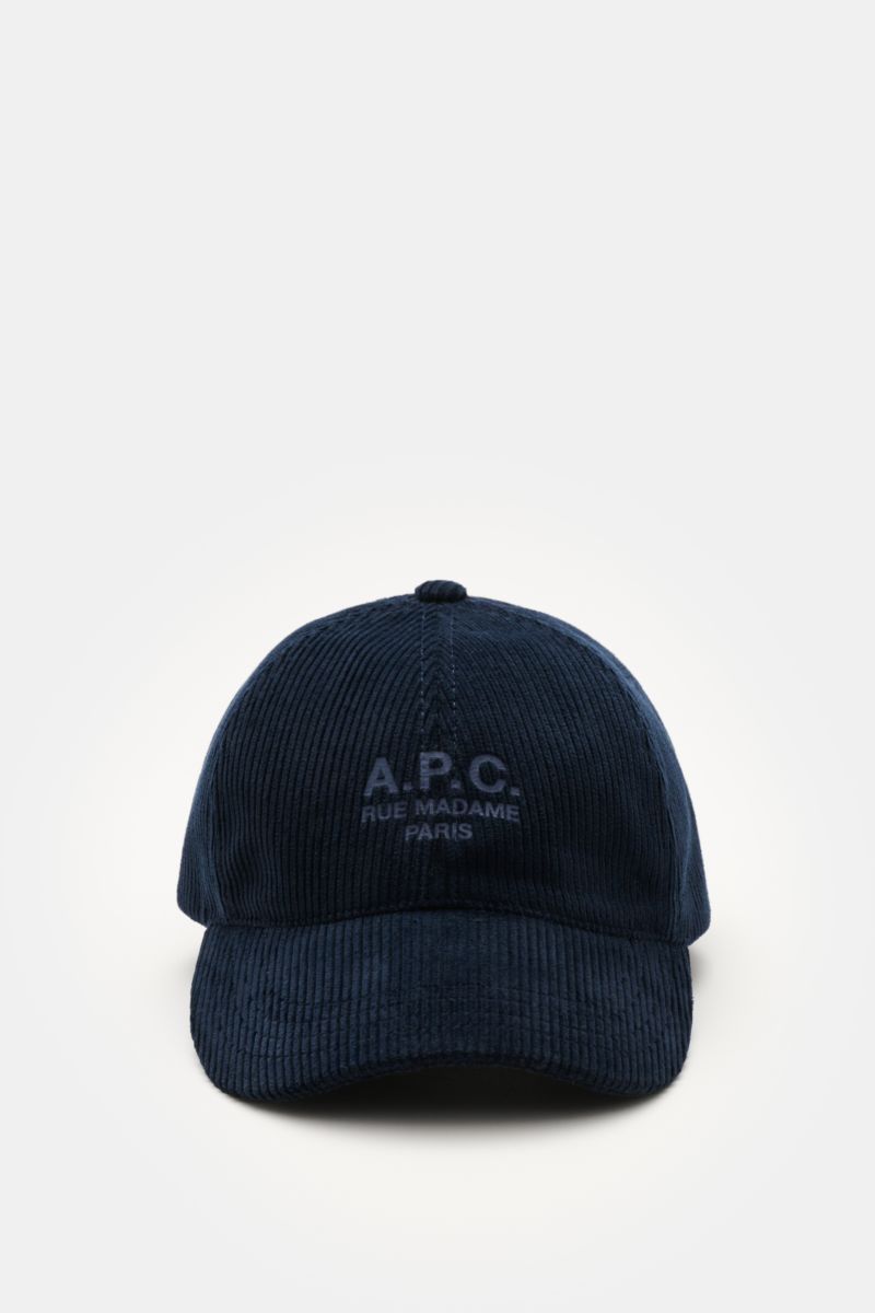 A.P.C. Baseball-Cap 'Charlie Rue Madame' navy