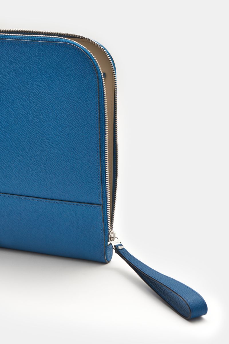 Valextra Dokumentenmappe blau