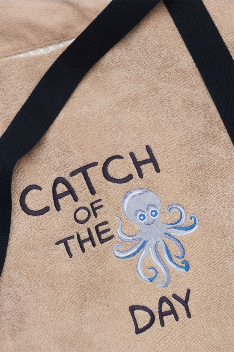 04651/ A trip in a bag Terry tote bag 'Terry Bag' beige