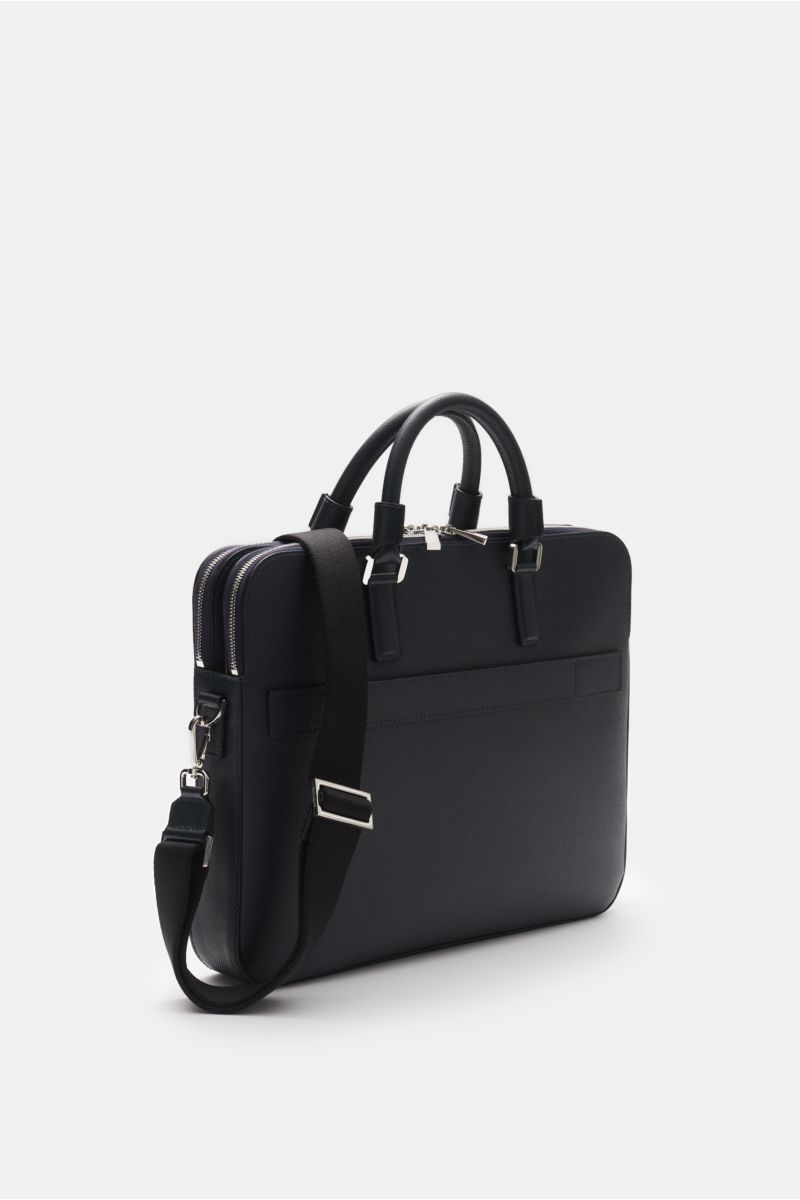 Serapian Briefcase dark navy