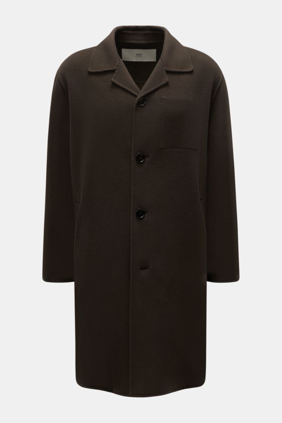 Ami Paris Carcoat dunkelbraun Ami Paris Carcoat dunkelbraun