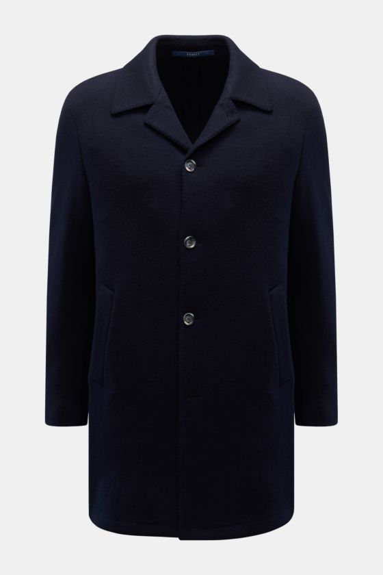 Fedeli Cashmere Mantel navy Fedeli Cashmere Mantel navy