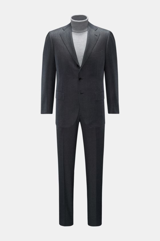 Cesare Attolini Anzug 'Drop 7' dunkelgrau meliert Cesare Attolini Anzug 'Drop 7' dunkelgrau meliert