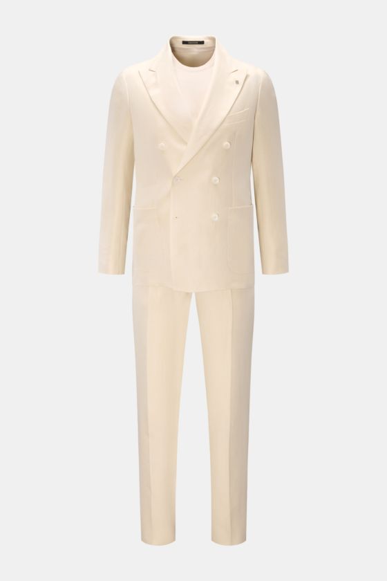 Tagliatore Leinenanzug creme Tagliatore Leinenanzug creme