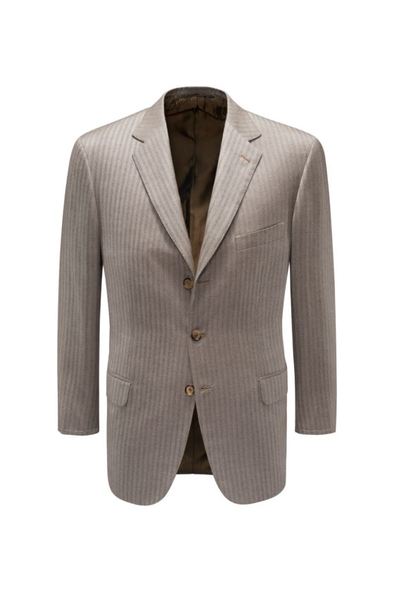 Brioni Sakko 'Colosseo' graubraun gemustert Brioni Sakko 'Colosseo' graubraun gemustert