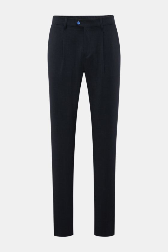 Marco Pescarolo Wollhose 'Far' dark navy Marco Pescarolo Wollhose 'Far' dark navy