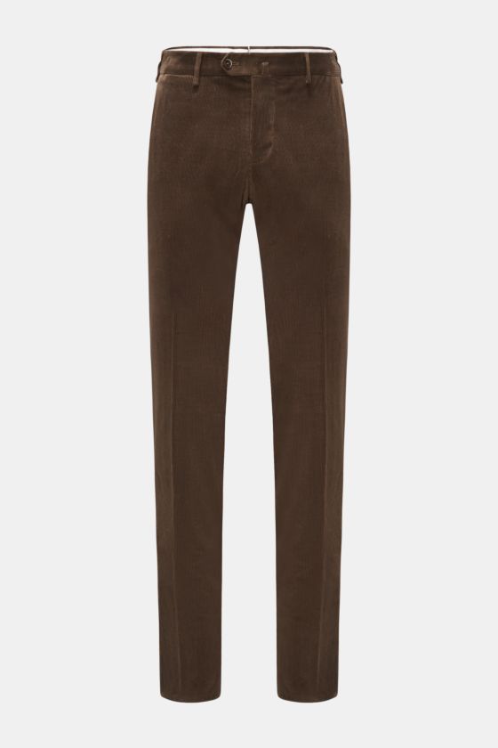 PT Torino Cordhose 'Slim Fit' graubraun PT Torino Cordhose 'Slim Fit' graubraun