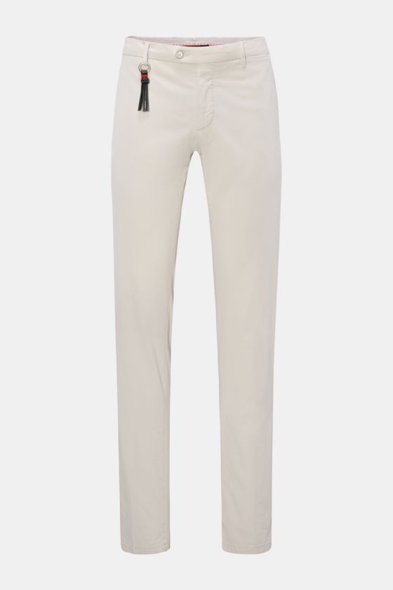 Marco Pescarolo Hose 'Slim 80' hellgrau Marco Pescarolo Hose 'Slim 80' hellgrau