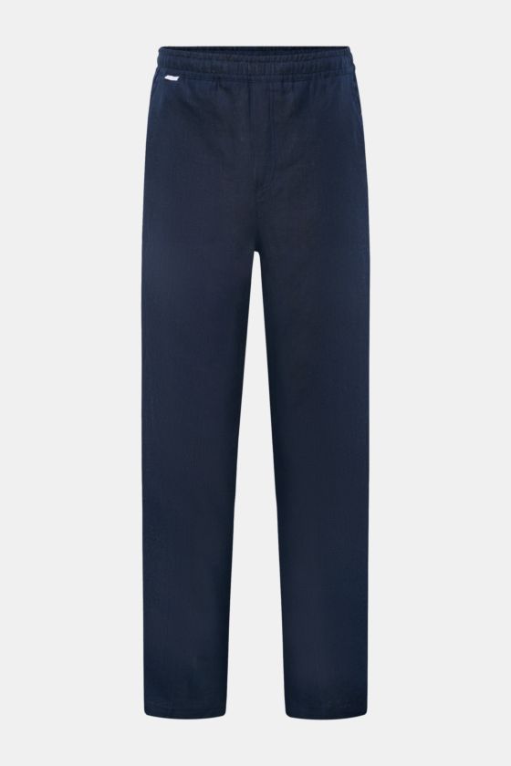 04651/ A trip in a bag Leinenhose 'Beach Pants' navy 04651/ A trip in a bag Leinenhose 'Beach Pants' navy