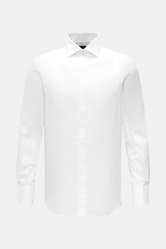Finamore Smokinghemd 'Luigi Napoli' Kent-Kragen weiß Finamore Smokinghemd 'Luigi Napoli' Kent-Kragen weiß