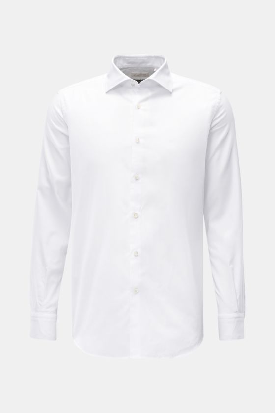 Glanshirt Oxford-Hemd Haifisch-Kragen weiß Glanshirt Oxford-Hemd Haifisch-Kragen weiß