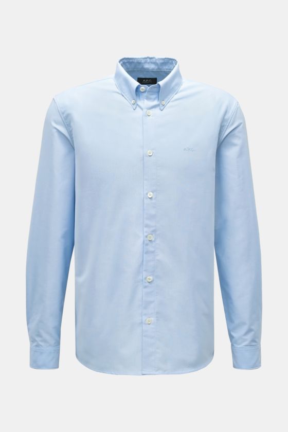 A.P.C. Oxford-Hemd 'Greg' Button-Down-Kragen hellblau A.P.C. Oxford-Hemd 'Greg' Button-Down-Kragen hellblau