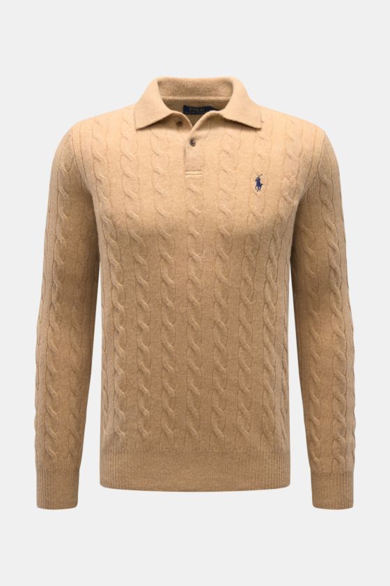 Polo Ralph Lauren Strickpolo camel Polo Ralph Lauren Strickpolo camel