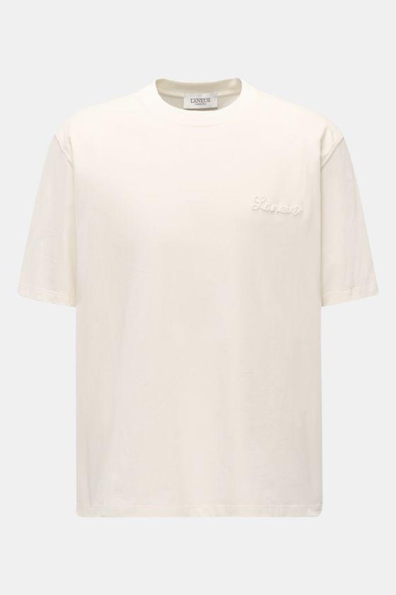 Laneus Rundhals-T-Shirt offwhite Laneus Rundhals-T-Shirt offwhite