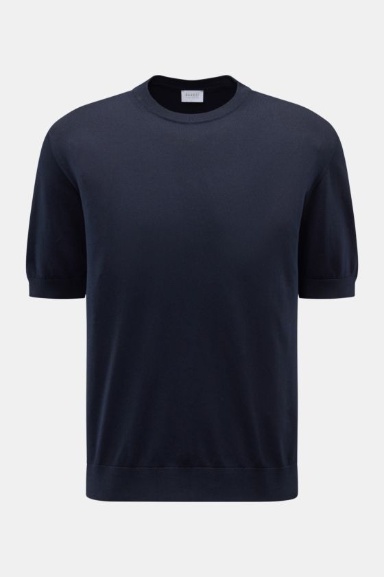 04651/ A trip in a bag Kurzarmpullover 'Pima Cotton' navy 04651/ A trip in a bag Kurzarmpullover 'Pima Cotton' navy