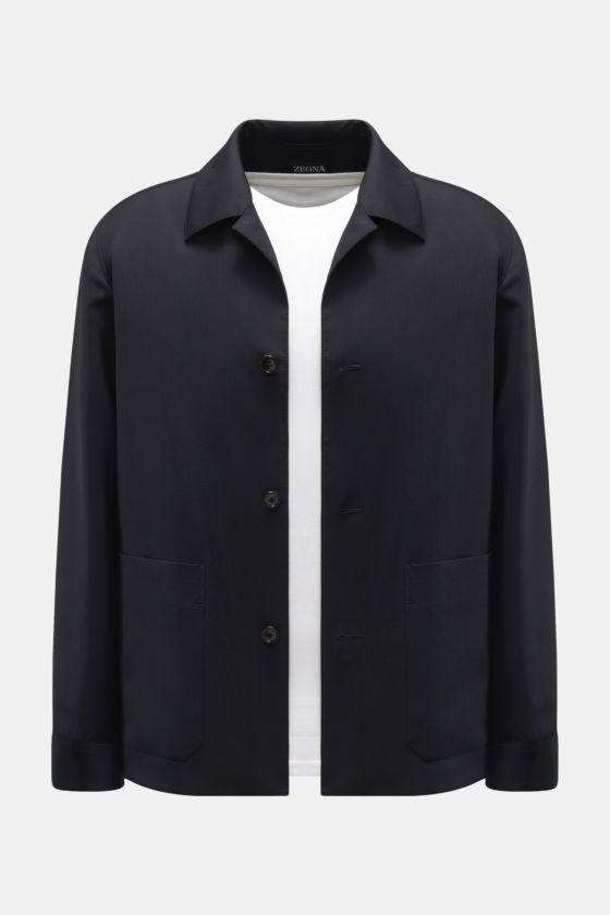 Zegna Overshirt navy Zegna Overshirt navy
