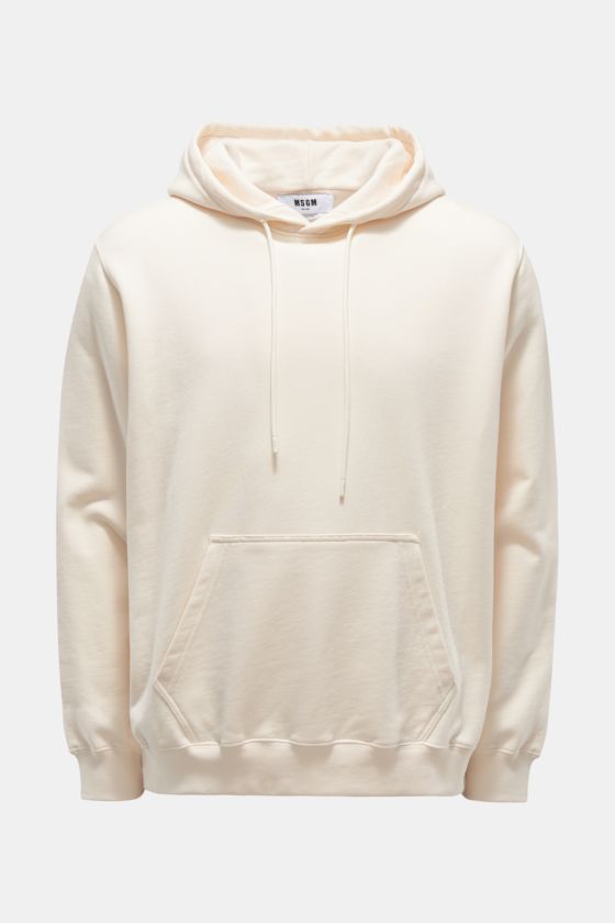 MSGM Kapuzenpullover creme MSGM Kapuzenpullover creme