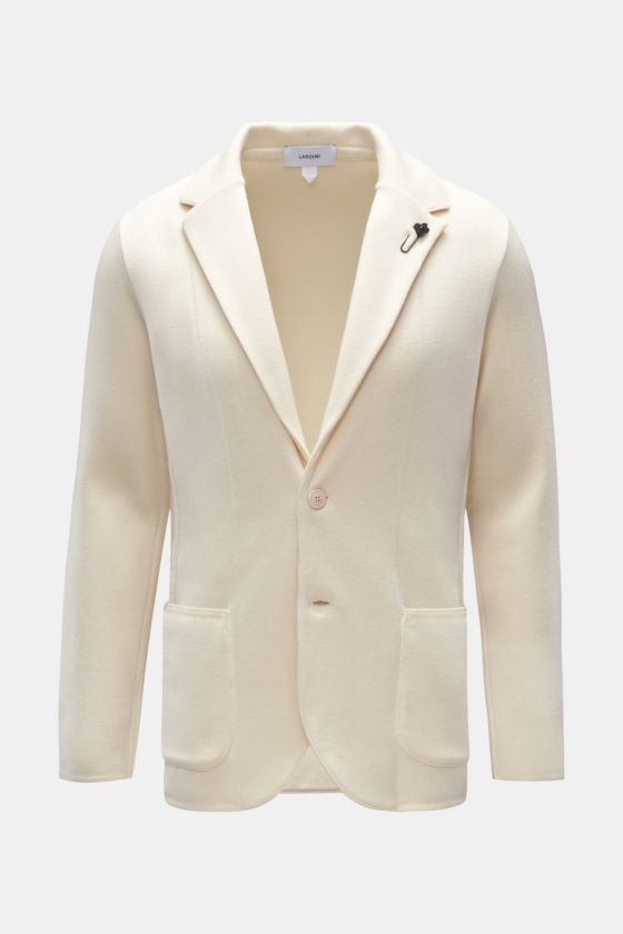 Lardini Strickblazer creme Lardini Strickblazer creme
