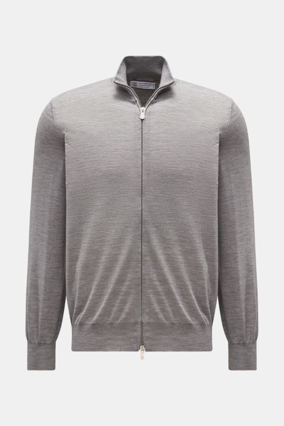Brunello Cucinelli Cardigan grey mottled Brunello Cucinelli Cardigan grey mottled