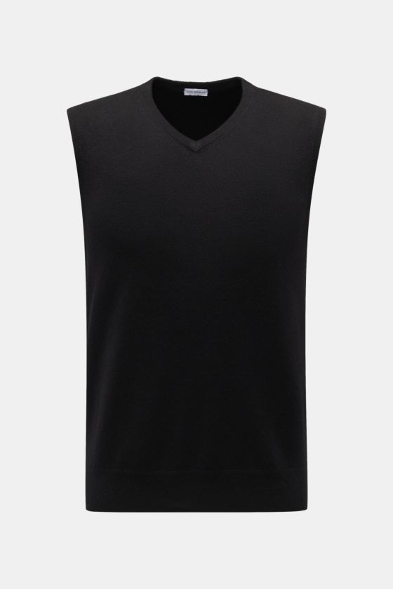von Braun Cashmere Pullunder schwarz von Braun Cashmere Pullunder schwarz