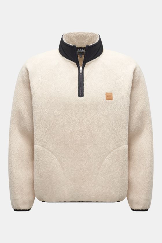 A.P.C. Fleece-Troyer creme A.P.C. Fleece-Troyer creme