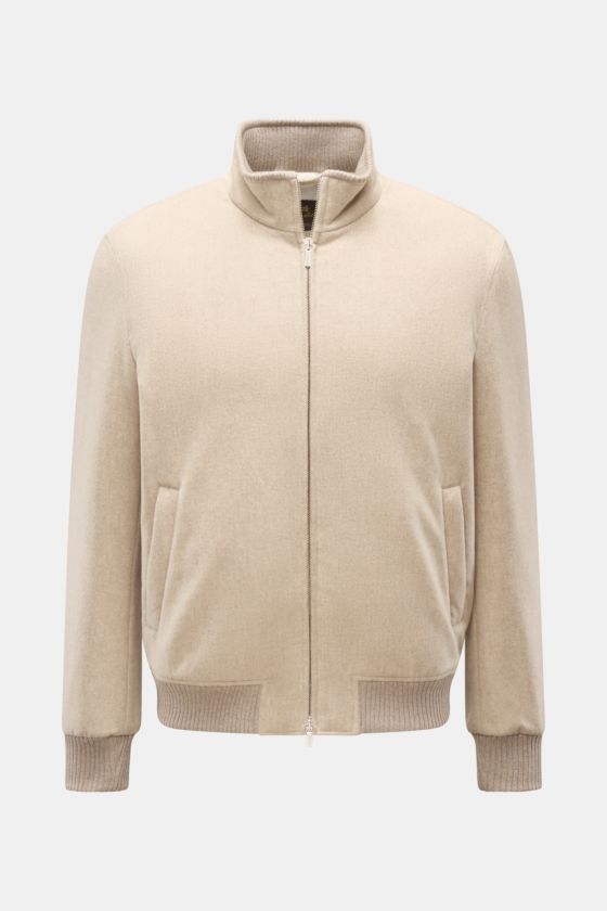 Mandelli Cashmere Blouson beige Mandelli Cashmere Blouson beige
