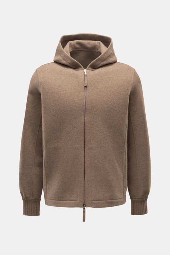 Lunaria Cashmere Cashmere Jacke braun Lunaria Cashmere Cashmere Jacke braun