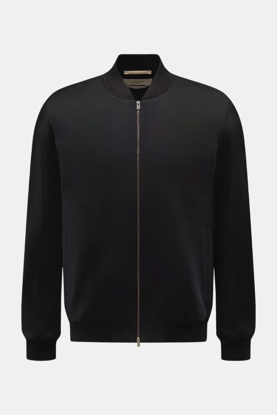 Agnona Cashmere Blouson schwarz Agnona Cashmere Blouson schwarz