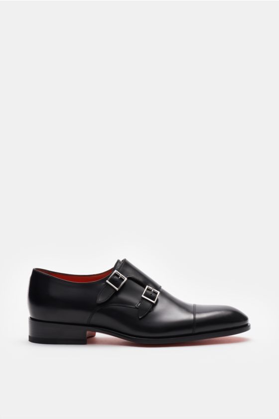 Santoni Doppelmonk schwarz Santoni Doppelmonk schwarz