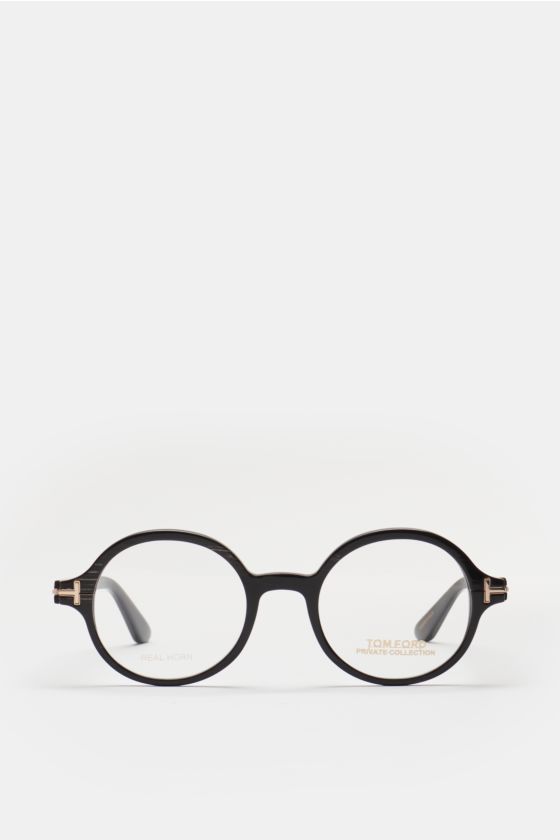 Tom Ford Horn Brille 'Private Collection' schwarz gemustert Tom Ford Horn Brille 'Private Collection' schwarz gemustert