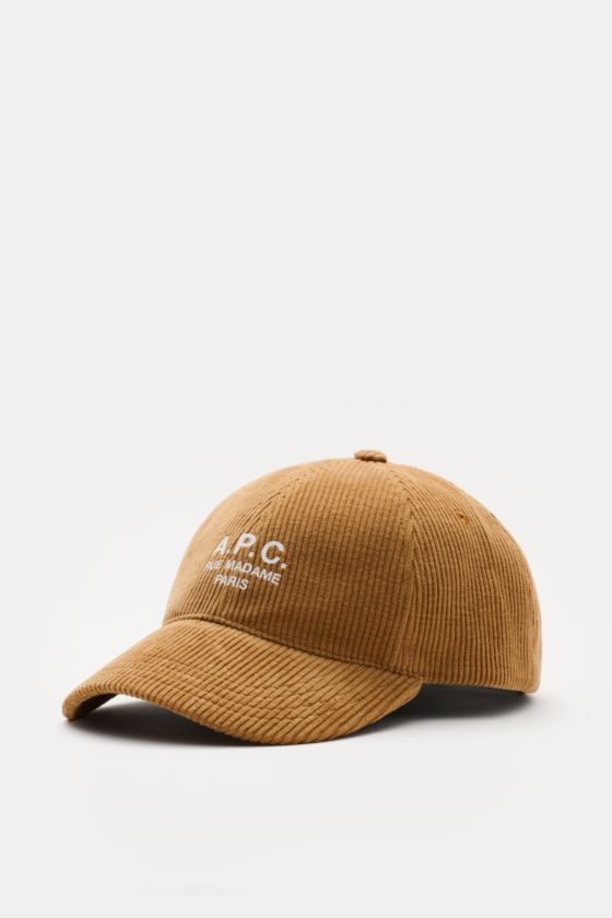 A.P.C. Baseball-Cap 'Charlie Rue Madame' camel A.P.C. Baseball-Cap 'Charlie Rue Madame' camel