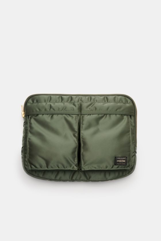 Porter-Yoshida & Co. Laptop Sleeve 'Tanker Document Case' dunkelgrün Porter-Yoshida & Co. Laptop Sleeve 'Tanker Document Case' dunkelgrün