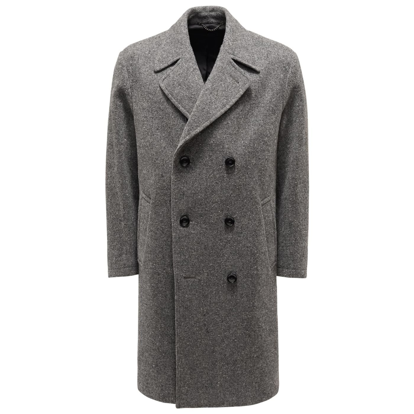 DOPPIAA wool coat 'Aathene' grey | BRAUN Hamburg