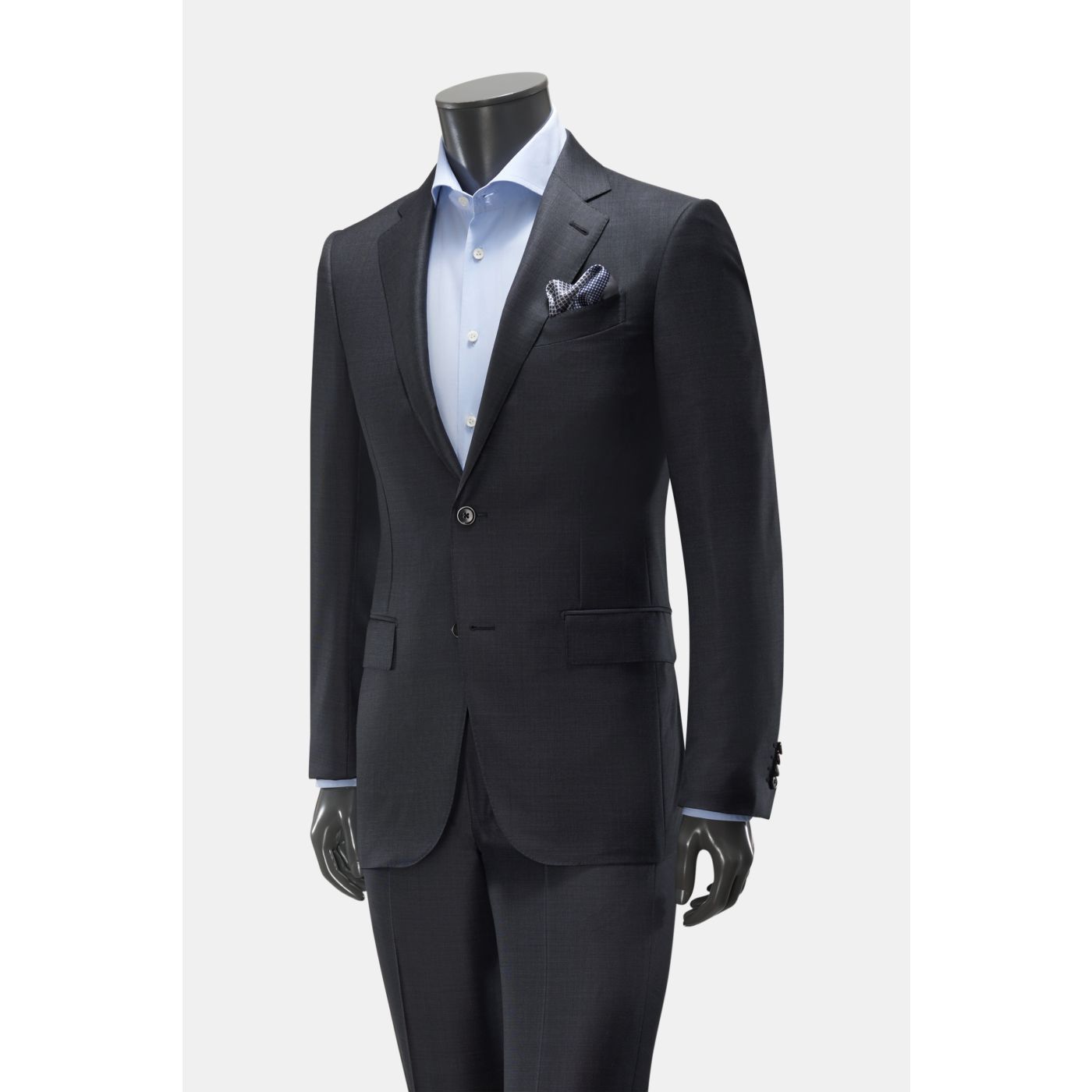 Ermenegildo Zegna SU MISURA スーツ 44C Men's Ermenegildo Zegna Su Misura Blazer 44US/UK 54IT Blue