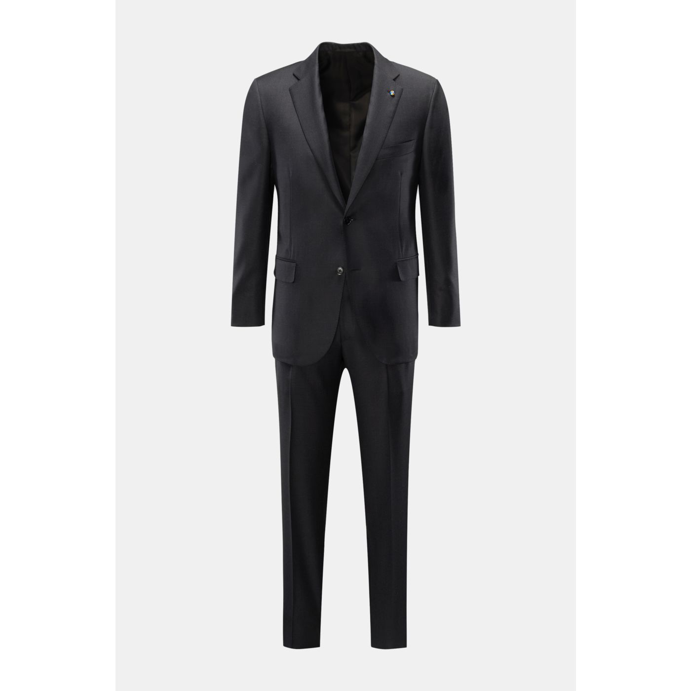 BELVEST suit 'Drop 7' anthracite BRAUN Hamburg