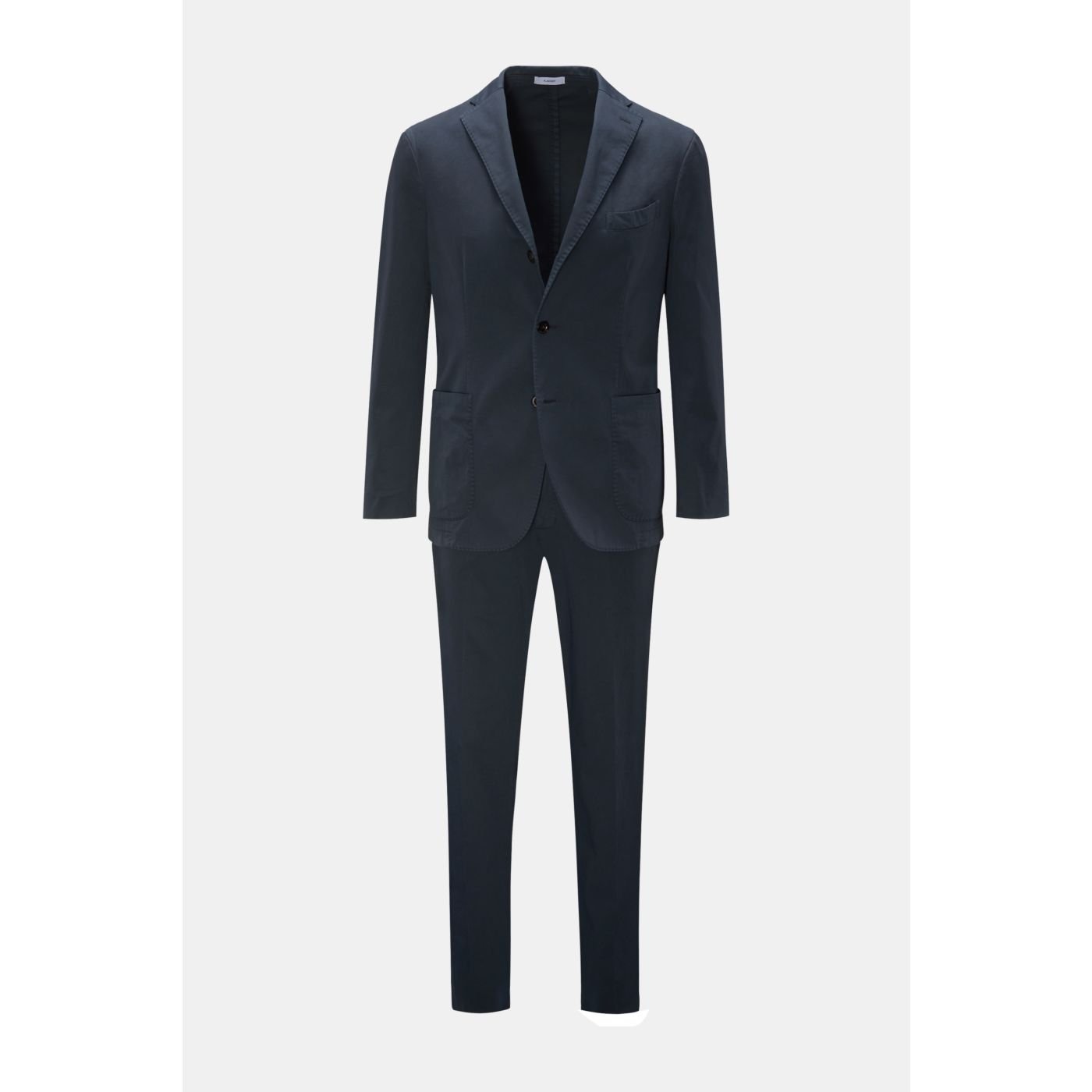 BOGLIOLI cotton suit 'K.Jacket' navy | BRAUN Hamburg