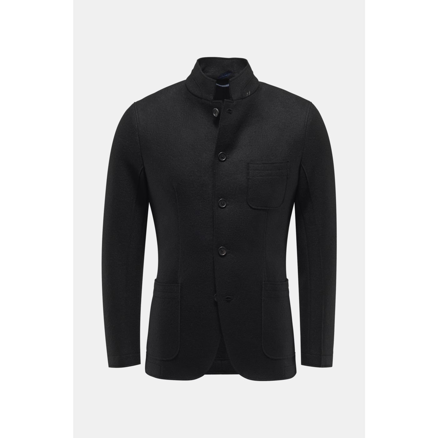 WEBER + WEBER smart-casual jacket 'Travel Blazer' black | BRAUN Hamburg