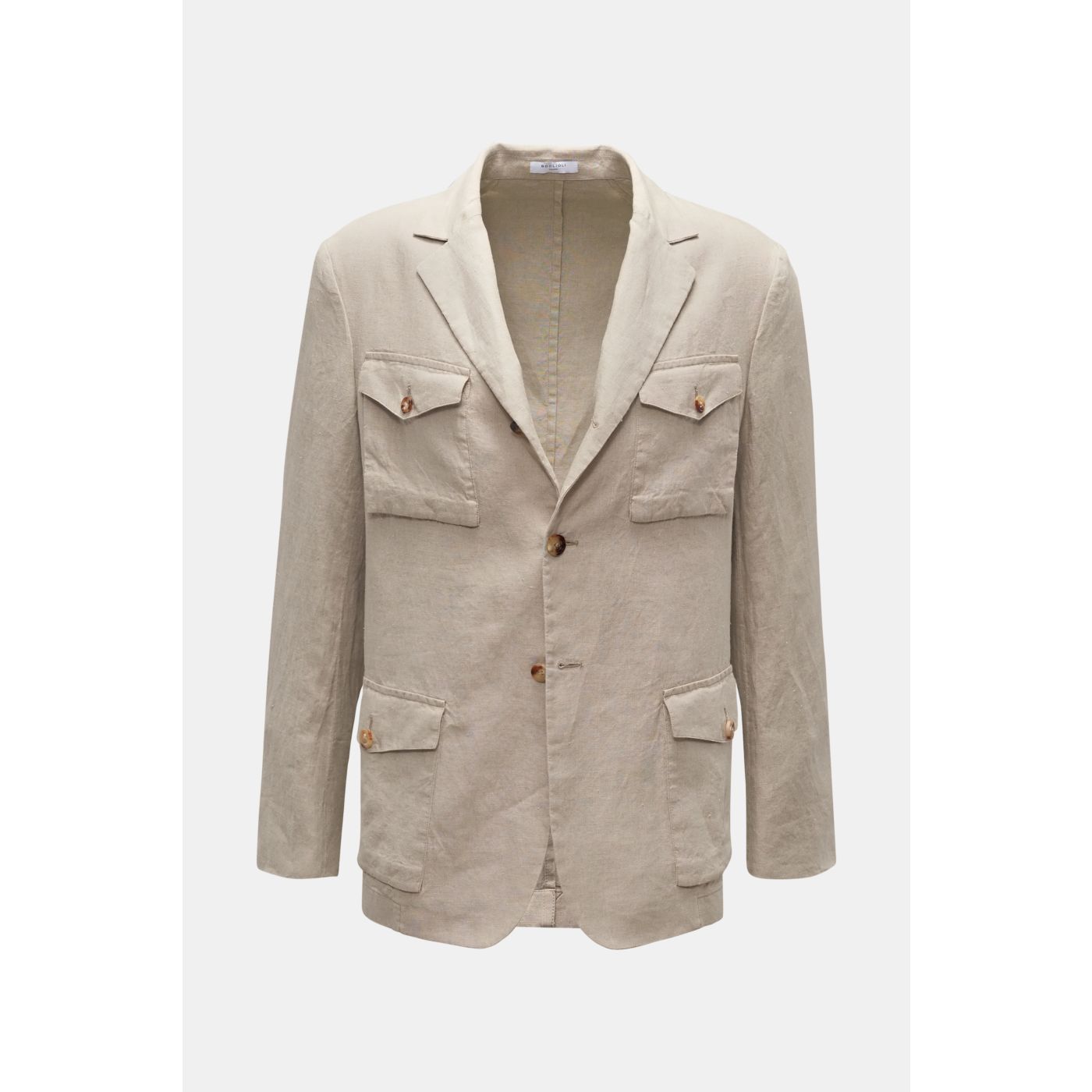 Linen jacket beige