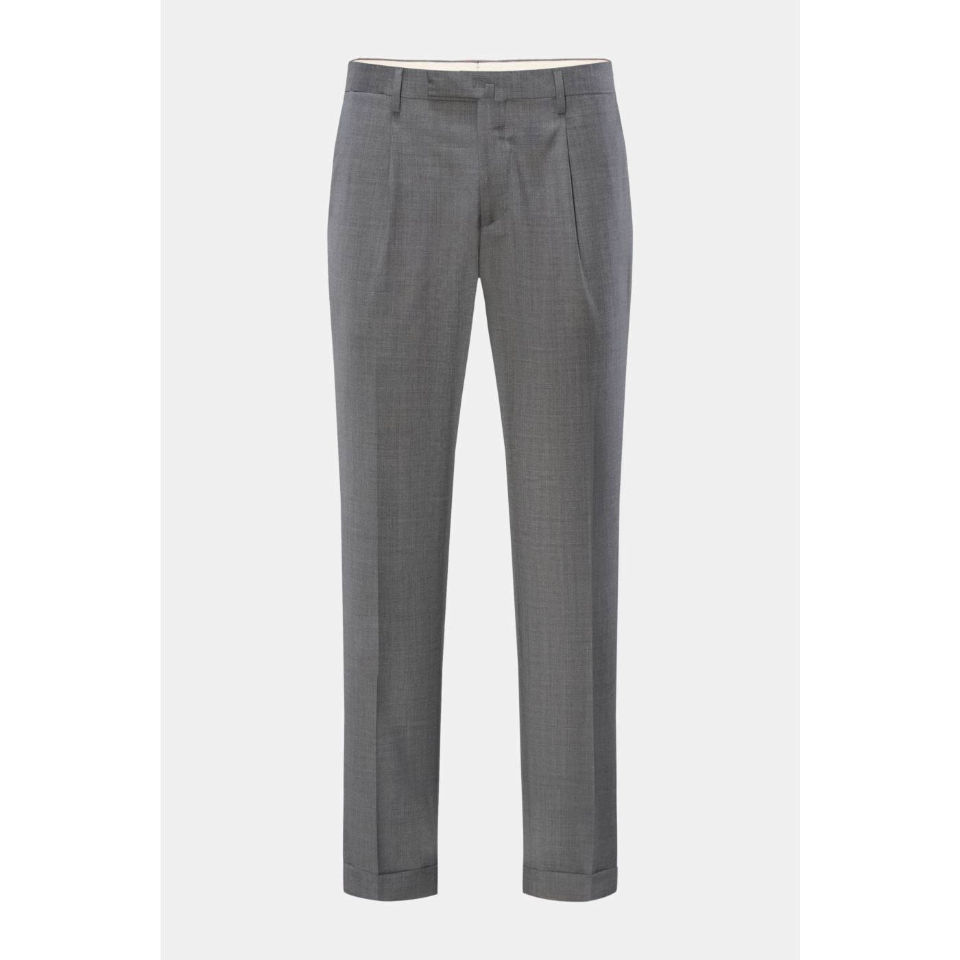 Briglia 1949 DarkBlue Wool Straight Formal Dress Trouser Pants